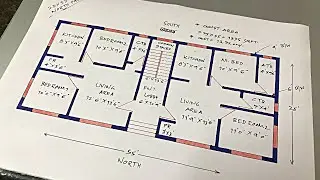 🏡 1375 SQFT BEST HOUSE PLAN 🏡 25X55 GHAR KA NAKSHA 🏡 25X55 MAKAN KA DESIGN 🏡25X55 HOUSE PLAN 🏡