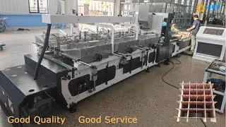 corrugated box automatic partition assembling machine