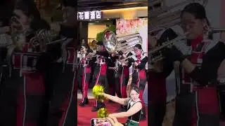 🎵 #宝島 #Takarajima｜奈良学園大学マーチングバンド部｜2025 嘉義市國際管樂節｜社區巡演 #管樂 #吹奏楽 #嘉管