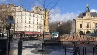 Exploring the Gambetta -M&eacute;nilmontant Neighborhood in Paris #shorts video