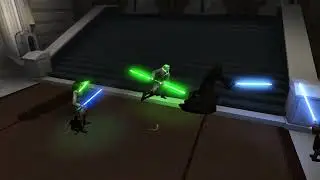 Anakin vs 3 jedi - SWGL (mod)