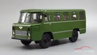 Наши Автобусы: масштабная модель армейского автобуса АС-38 Start Scale Models by Modimio Engineering