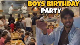 Boys Birthday Party 🍕|RE Bhai