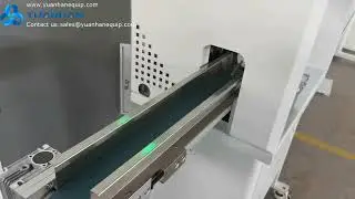 Automatic rubber hose (fabric reinforced) cutting machine YH-593 - Yuanhan