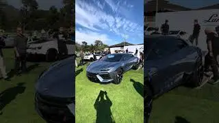 Full electric Lamborghini Lanzador driving!
