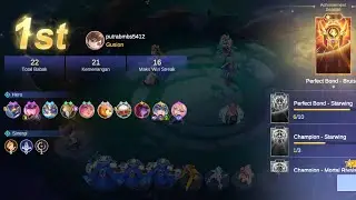 10 Dauntless MCGG x KOF Commander Gusion Sinergi 6 Dauntless 6 Starwing 1 Mortal Rival