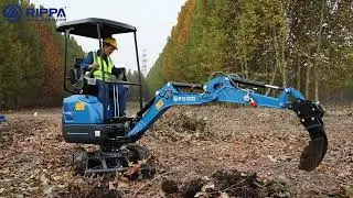Rippa R15 mini excavator quick demo.