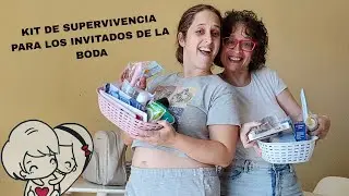 Víspera de boda🤵💍👰Kit de supervivencia para los invitados de la boda 💒