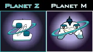 Now I Know My ABCs But It's Planet M transform - Alphabet Lore Epilogue Good Ending