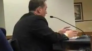 Senator Graham testifies on Student Curator bill (SB 873)
