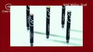 Color mirror effortless eyeshadow stick with makeup brush