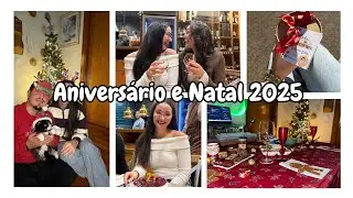 Vlog de Aniversário e Natal 2025 🎄🎁✨ | Comidinha boa, abertura de prendas, jogos, filmes… 🥰❤️