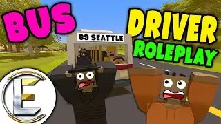 Unturned - Bus Driver | THE MOST HARDEST JOB IN RP ( Roleplay )