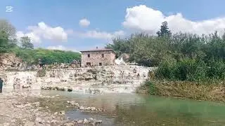 Fuimos a conocer saturnia, aguas termales en Italia 😶&zwj;🌫️☺️
