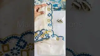 Kutch work blouse by ​⁠@Manasafashions__