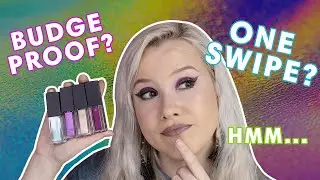 Lethal Glitch Multichrome Liquid Eyeshadow | 4 Looks, Wear Tests + Swatch Comparisons