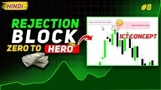 Rejection Block 🔥 in Hindi Explain | ICT Concept| SMC Insights|