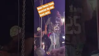 Montr&eacute;al in shorts 🇨🇦 | Waka Flocka Flame @ Montr&eacute;al Hip-hop block party #montreal #hiphop