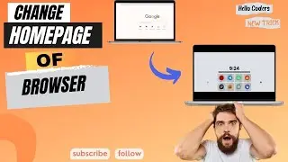 Change Home page of chrome browser 🔥🔥