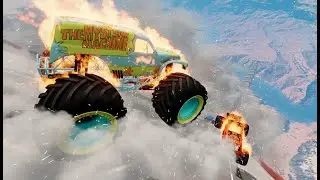 Random Car - Epic Car Jumps & Crashes # - BeamNG.Drive