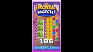 Royal Match Level 186 - No Boosters