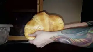 Puni Maru Jumbo Bakery Croissant Squishy!