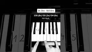 Dr.Dre - Still Dre -Simple Piano Tutorial