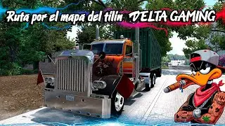 American Truck explorando mapa del creador DELTA GAMING convoy