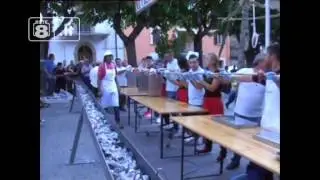 Civitella Casanova - L'arrosticino più lungo del mondo
