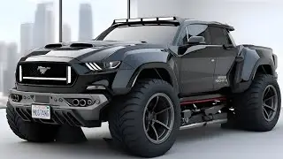 All-New 2026 Ford Mustang Pickup &ndash; The Electric Tesla Model 3 Killer Shocking America