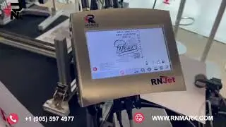 Large Character Box & Carton Printer | 4 Head Industrial Inkjet Printer | RNJet 288 XL