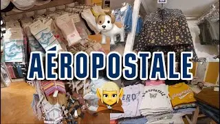 SHOP WITH ME - AEROPOSTALE - GOOD CLOTHING FOR CHEAP! LOTS OF DEALS AT THE AEROPOSTALE