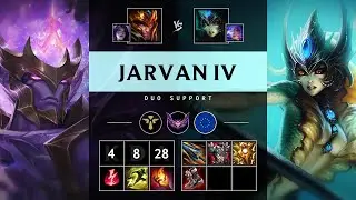 Jarvan IV Support vs Nami - EUW Master Patch 25.16