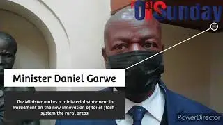 Minister of National Housing Daniel Garwe&nbsp;introduce toilet Flash system to  Rural communities