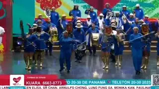 Presentación de la Super Banda de Colón en la Teletón 20 30 versión 2025 #superbanda #teleton