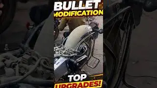 Bullet Bike Full Modification 🔥 #shorts #shortvideo #youtubeshorts #bulletlover #bullet350