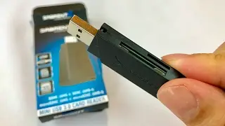 Sabrent SuperSpeed 2-Slot USB 3.0 Flash Memory Card Reader quick look