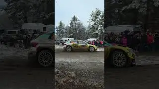 rally montecarlo 2026 ice corner #rally#rallymoments #rallymoments #wrc #mistakes  #rallymontecarlo
