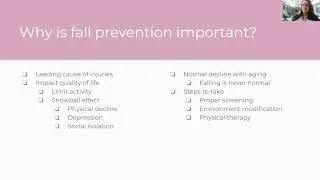 Fall Prevention Strategies