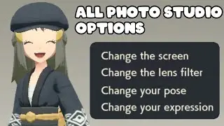 All Photo Studio Options - Pok&eacute;mon: Legends Arceus