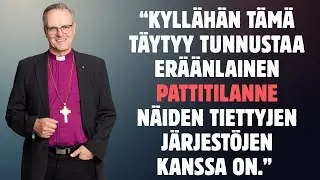 Arkkipiispa Tapio Luoma I SLEY I KOMMENTOIN I Kirkkokansa-verkosto I Virkakysymys I YLE-haastattelu