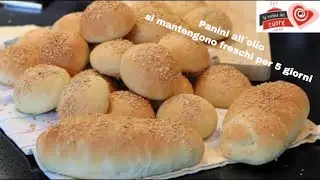 Panini all`olio sofficissimi, come non li avete mai provati, panini da buffet buonissimi  e facili