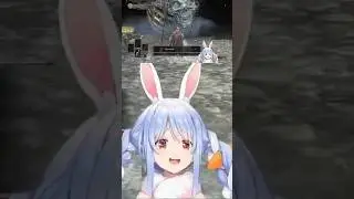 Pekora gets jumpscared by High Lord Wolnir  (Dark Souls 3)  [Hololive/clip]