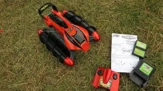 tyco rc terrain twister outdoor remote control vehicle - water, land, snow