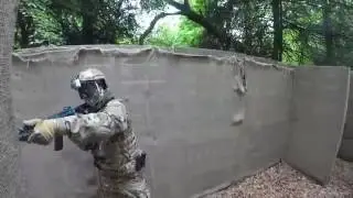 Red 1 Airsoft Woodland Airsoft Gameplay