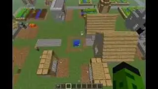 Minecraft - Glitched Village!!