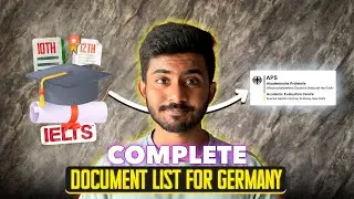 Complete List of Documents for Studying in Germany 2023🇩🇪