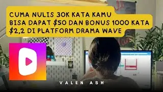 Cara Menulis di Dramawafe dan keuntungannya yang menggiurkan ada daily/ ttd dan tamatnya