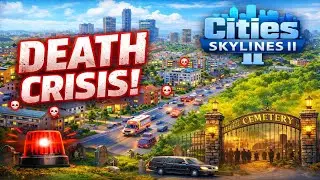 People Started Dying in My City&hellip; So I Built a Cemetery 😱 | Cities: Skylines 2