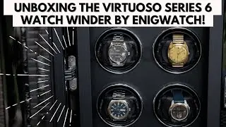 Unboxing the Automatic Watch Winder Case VIRTUOSO&trade; Series 6 by EnigWatch